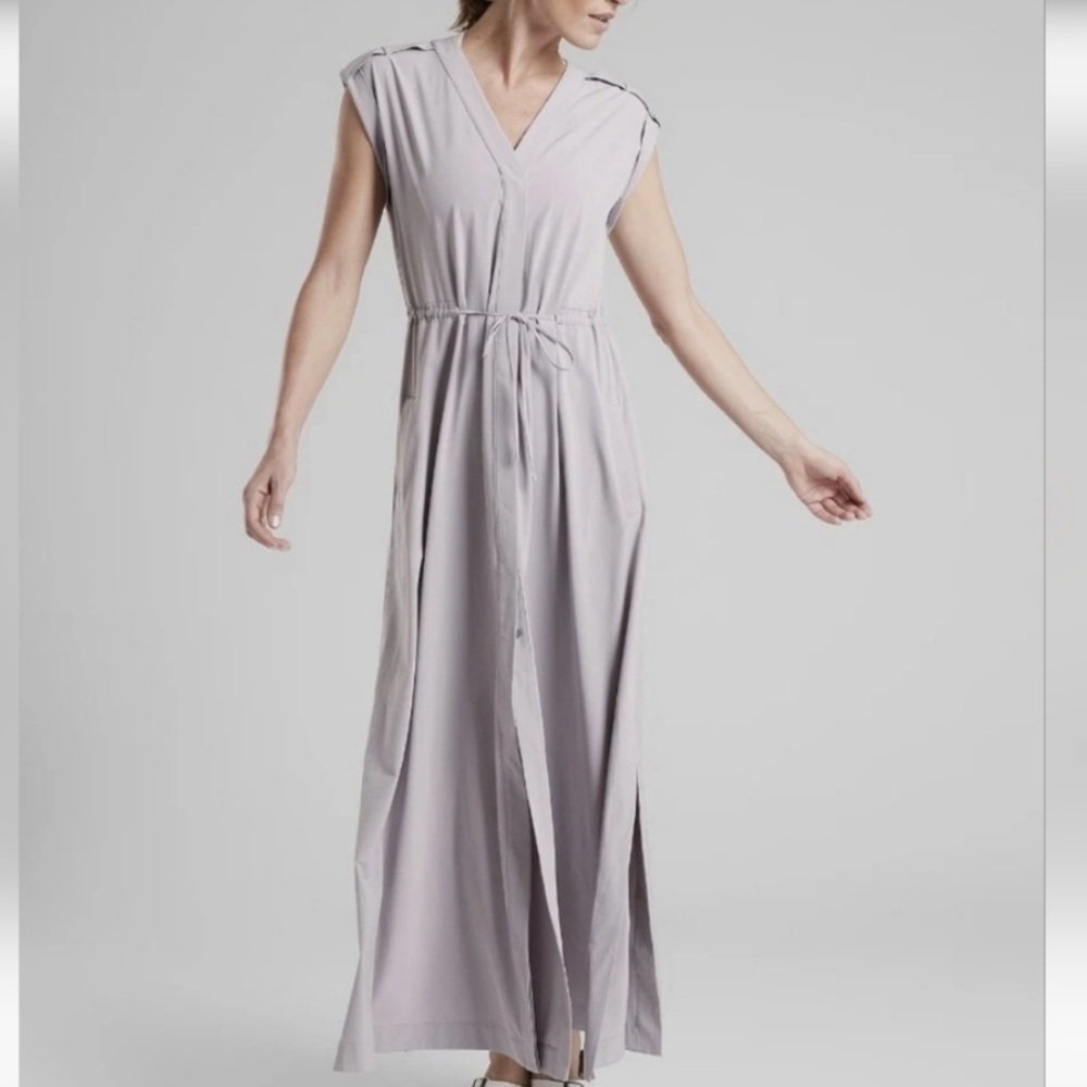 Athleta Lavender Maxi Dress